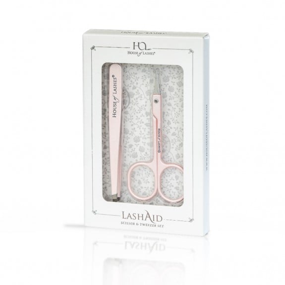 Lash Aid Tweezers & Scissors Set