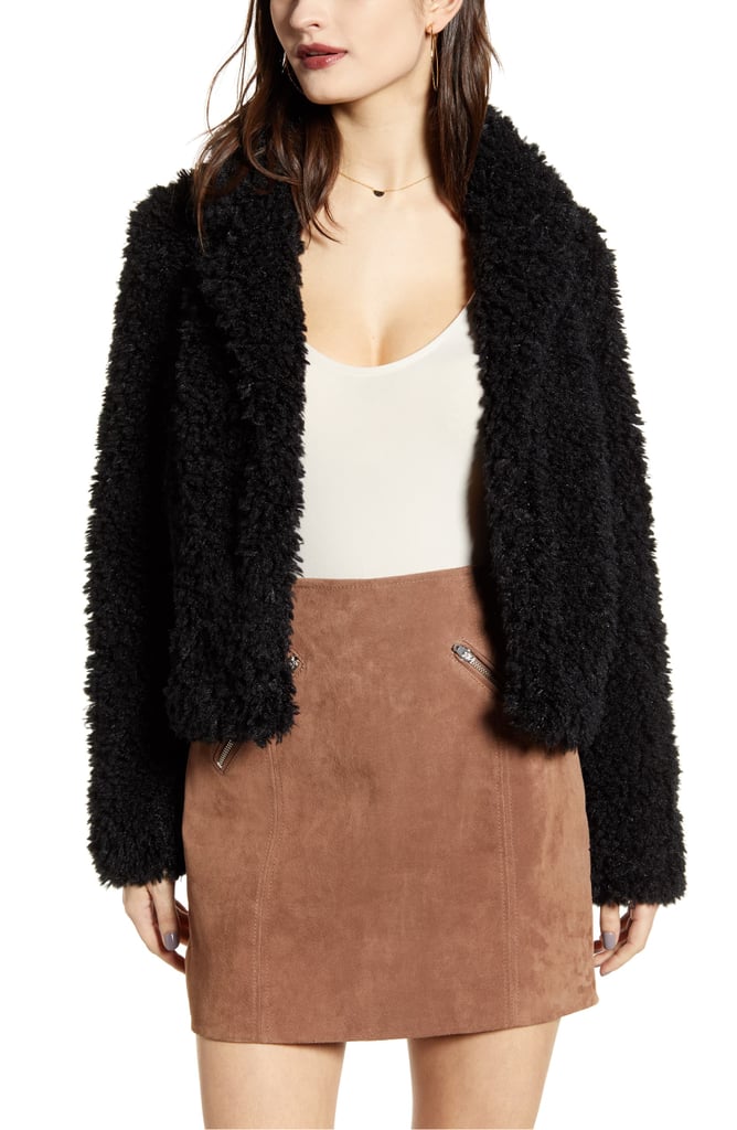 BLANKNYC Faux Fur Teddy Coat