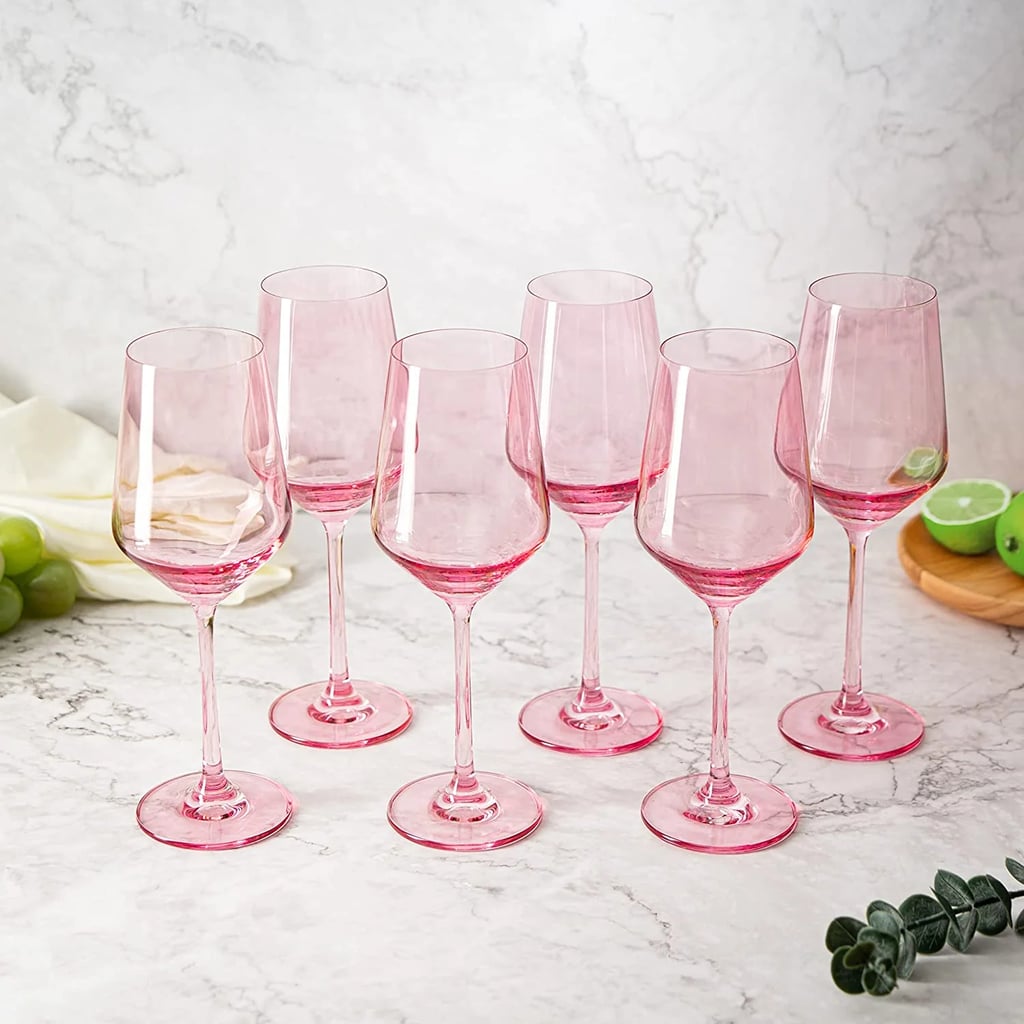Pink Wine Glasses