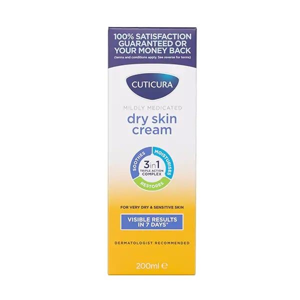 Cuticura Mildly Medicated Dry Skin Cream
