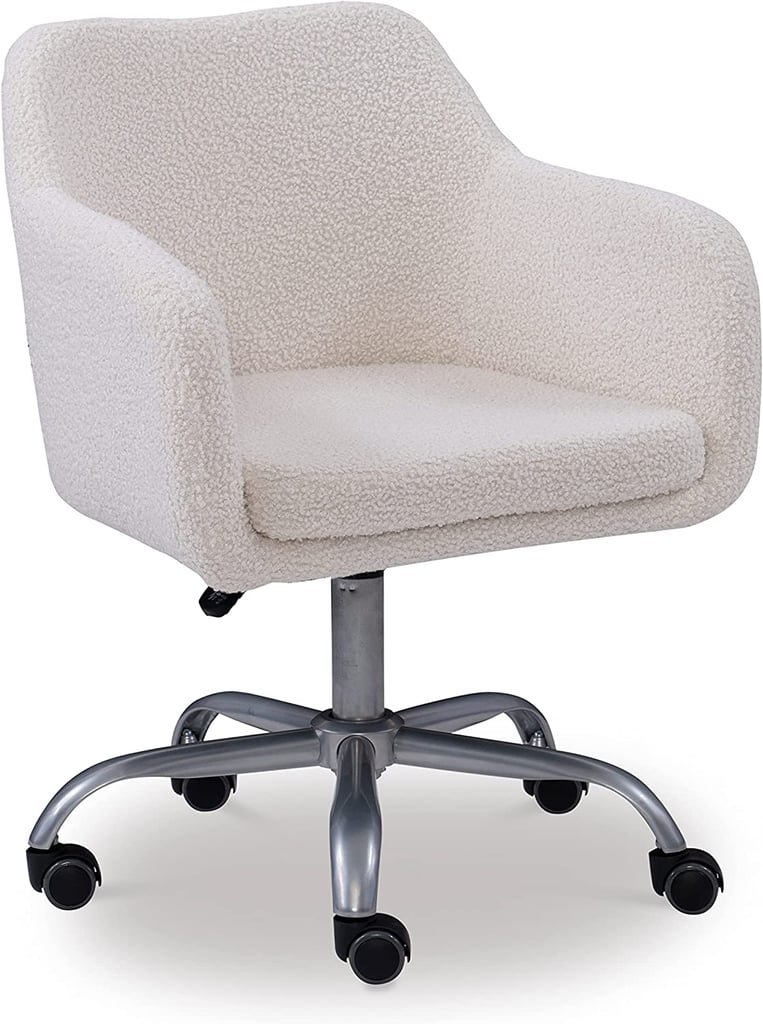 Linon Home Decor Products Linon Brooklyn Sherpa Office Chair