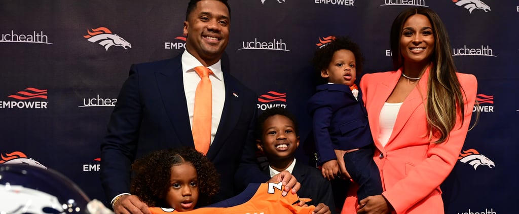 Ciara and Kids Are Picture-Perfect in Broncos Colors For Russell Wilson's NFL Trade
