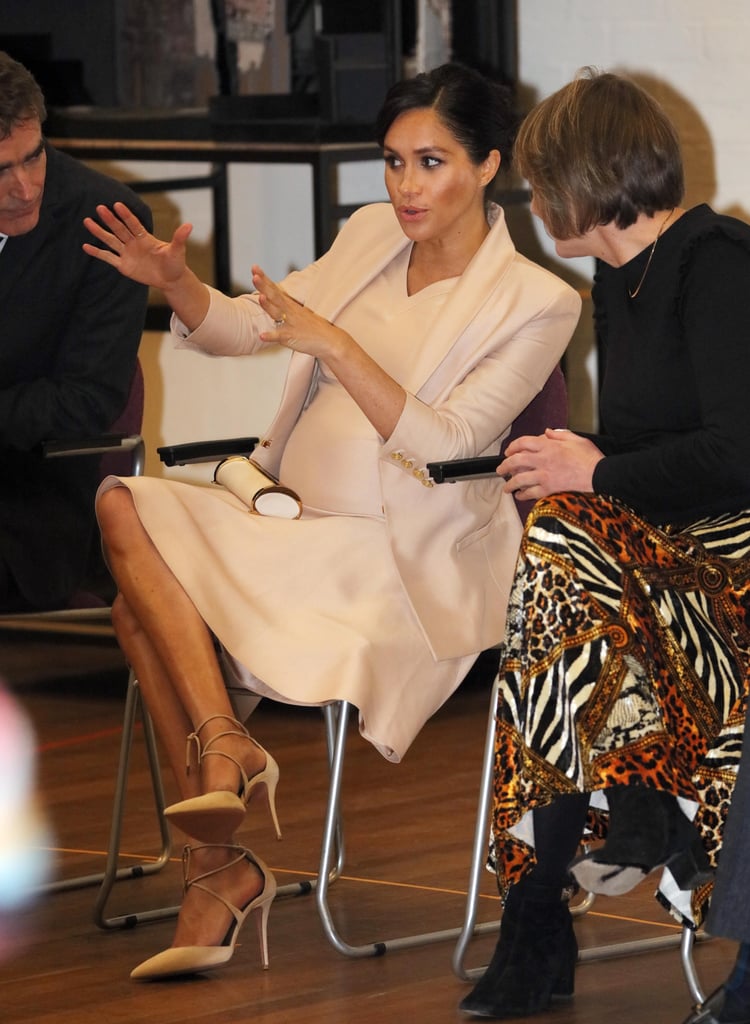 Meghan Markle Visits the National Theatre January 2019