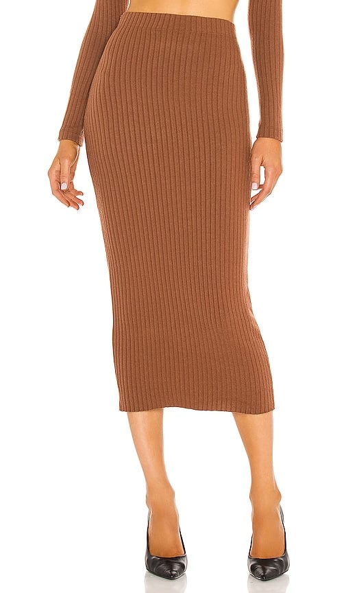 Enza Costa Sweater Rib Pencil Skirt