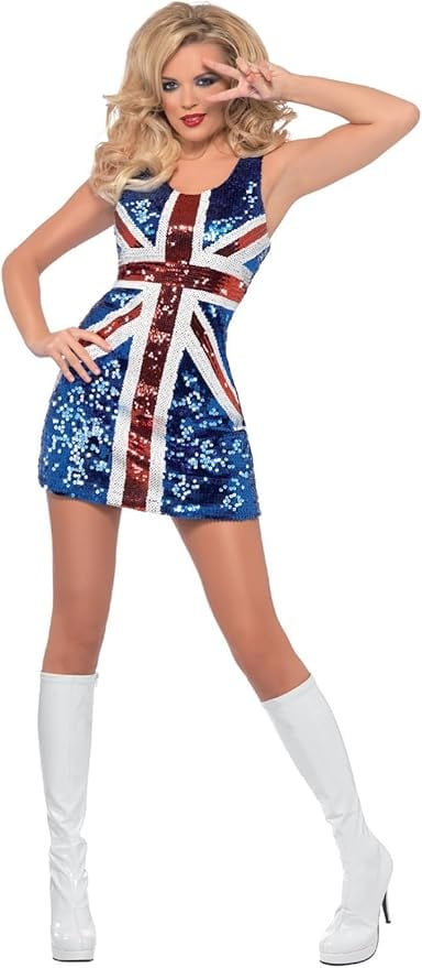 Smiffys Store Fever All That Glitters Rule Britannia Costume