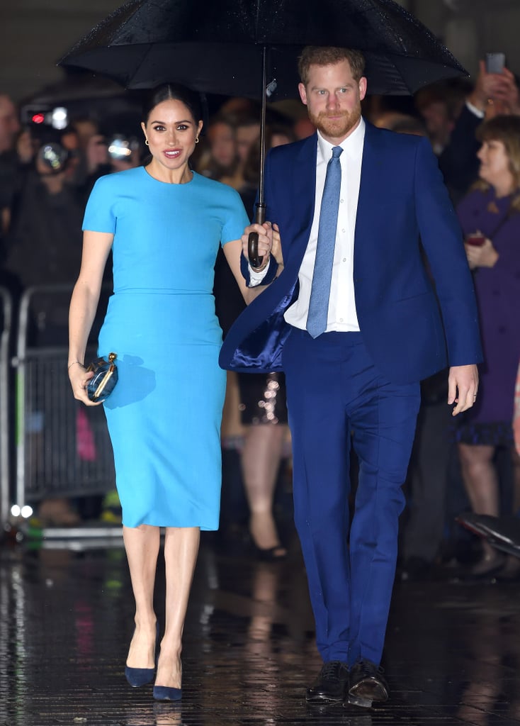 Prince Harry and Meghan Markle at the 2020 Endeavour Awards