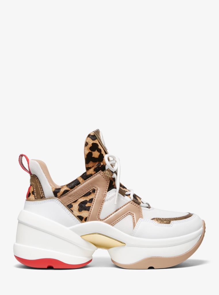 Michael Kors Olympia Leopard Sneakers