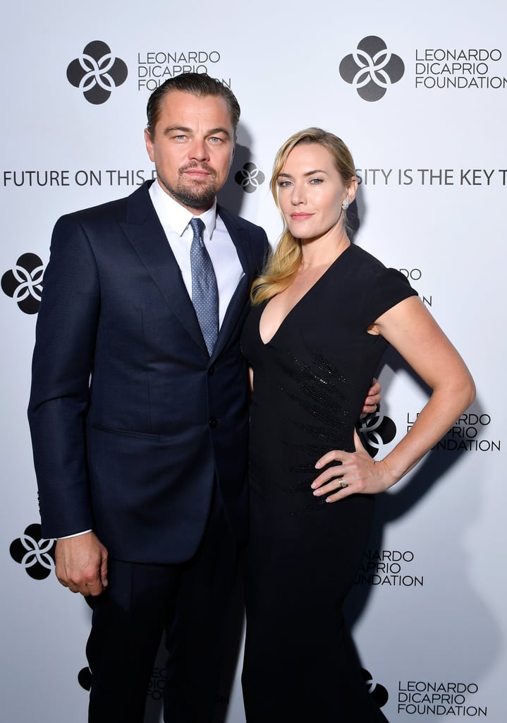 Leonardo DiCaprio With Kate Winslet and Billy Zane July 2017