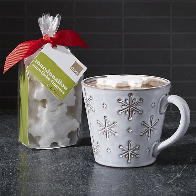 Crate and Barrel Marshmallow Snowflake Floater ($6)
