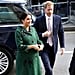 Meghan Markle Green Erdem Coat March 2019