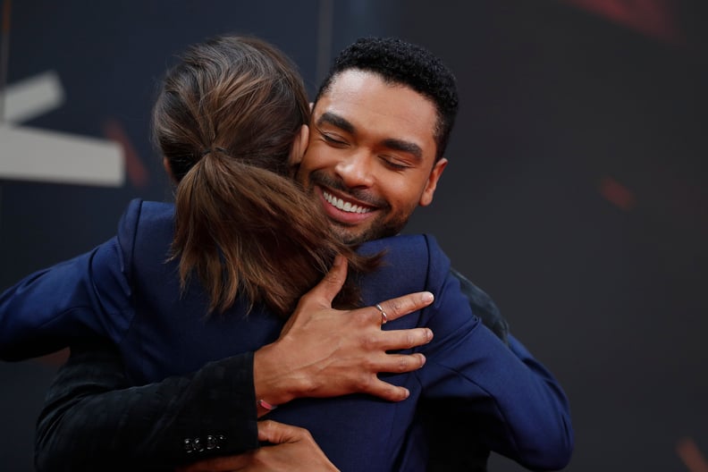 Ana de Armas and Regé-Jean Page at the Berlin Premiere of "The Gray Man"
