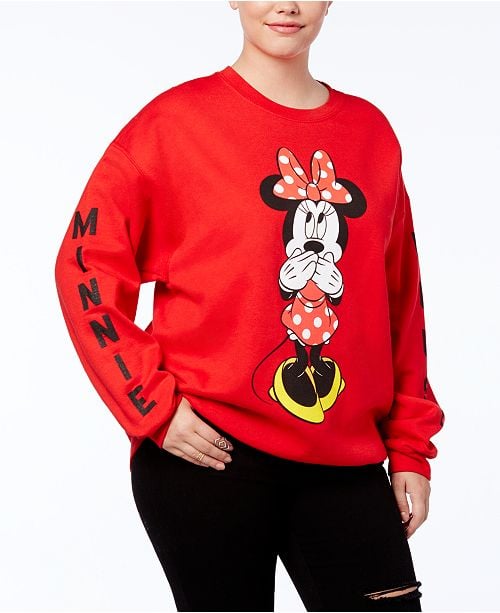 Love Tribe Trendy Minnie Mouse Graphic Sweatshirt
