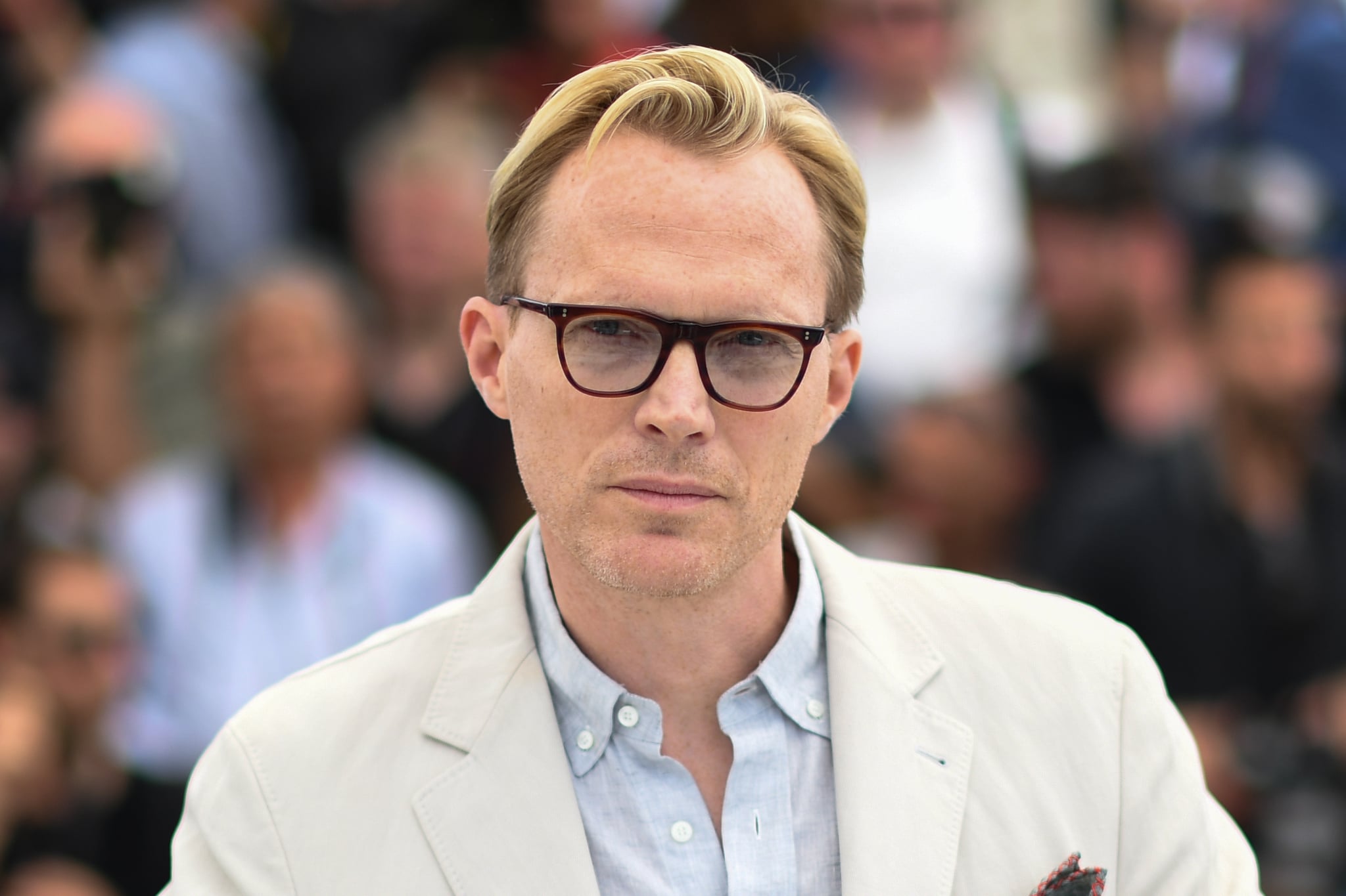Paul Bettany at the Cannes Film Festival | Paul Bettany Without His Vision  Costume Will Make You Do a Double Take | POPSUGAR Entertainment Photo 11