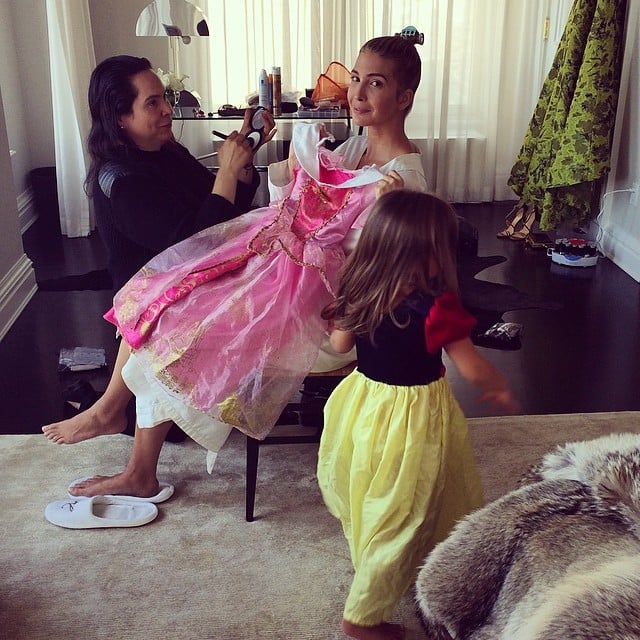 Arabella Kushner thought her mom, Ivanka Trump, should wear a princess gown to the Met Gala.
Source: Instagram user ivankatrump