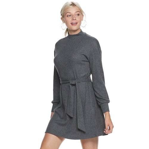 POPSUGAR Belted Cozy Dress