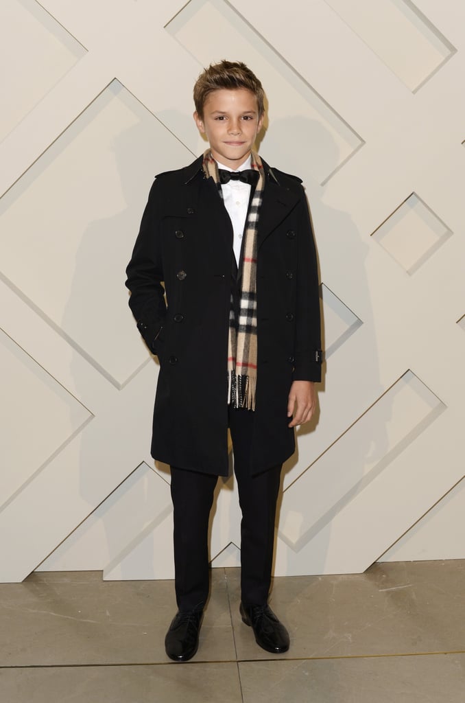 Romeo Beckham at Burberry Festive Campaign Launch | Photos