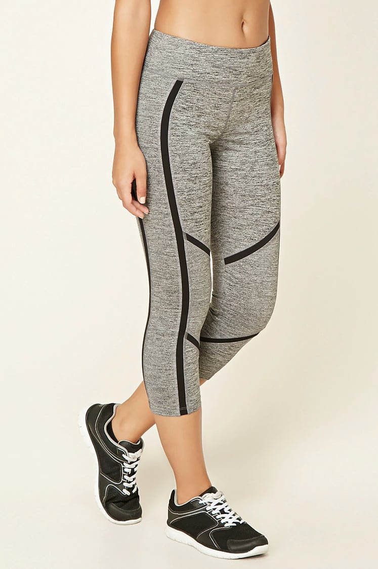 Forever 21 Active Contrast Capri Leggings