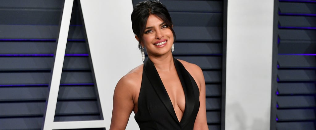 Priyanka Chopra Elie Saab Dress at Vanity Fair Oscars Party