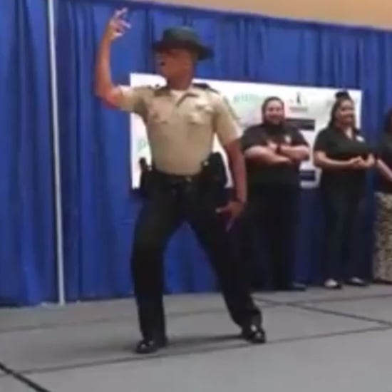 Police Officer Dancing to "Formation" Video