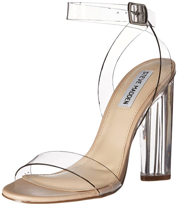 Beyonce clear shoes store