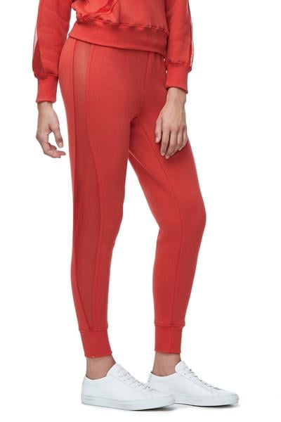 Good American Mesh Panel Sweatpants
