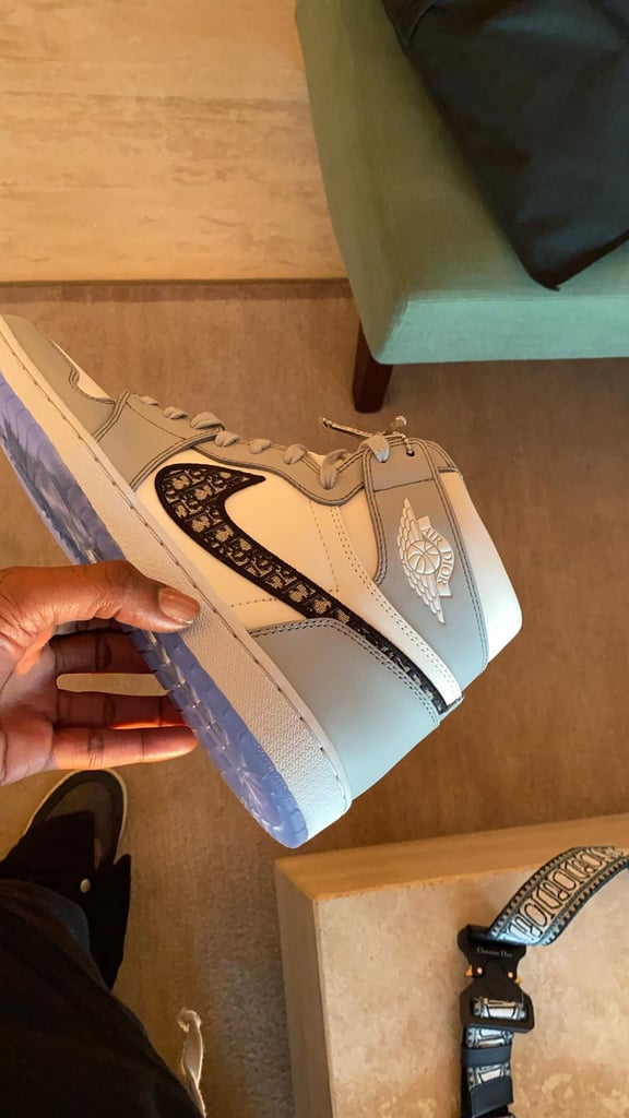 Travis Scott Showed Off a Pair of Dior x Jordan Sneakers