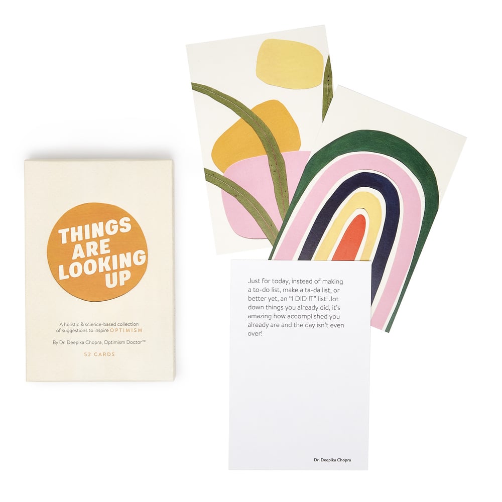 A Dose of Positivity: Things Are Looking Up Deck of Cards