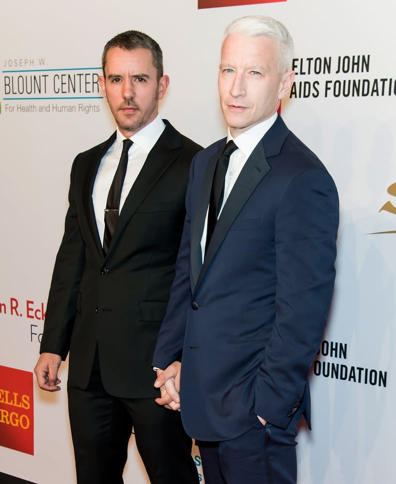 Anderson Cooper and Benjamin Maisani