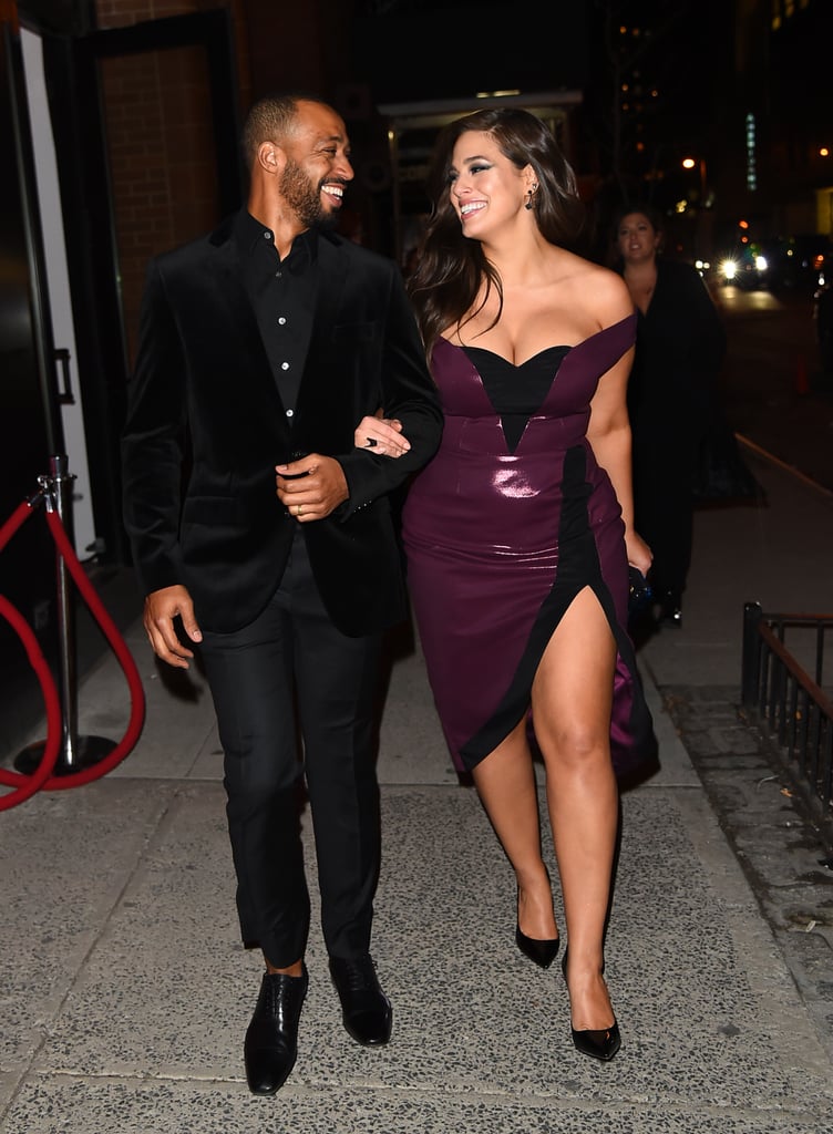 Ashley Graham and Justin Ervin PDA Pictures