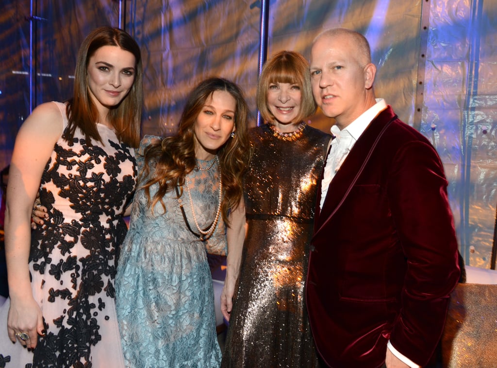 Sarah Jessica Parker posed with Anna Witnour and her daughter, Bee Shaffer, and Glee creator Ryan Murphy.
