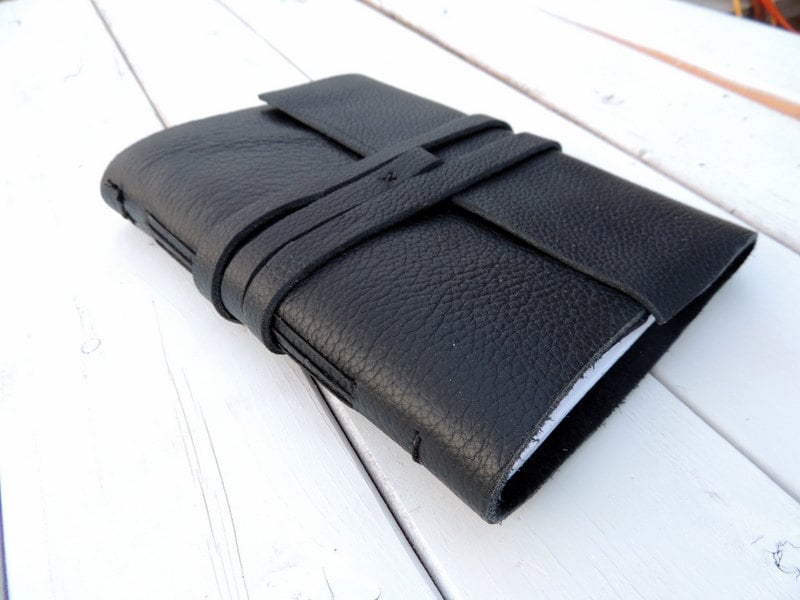 Black Leather Journal (Starting at $38)