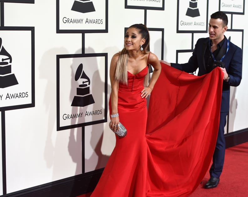 Ariana Grande's Gown Helper