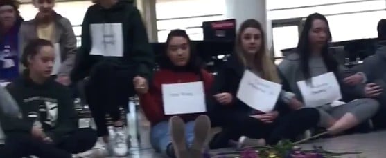 Students Serve Detention For National Walkout on Gun Control