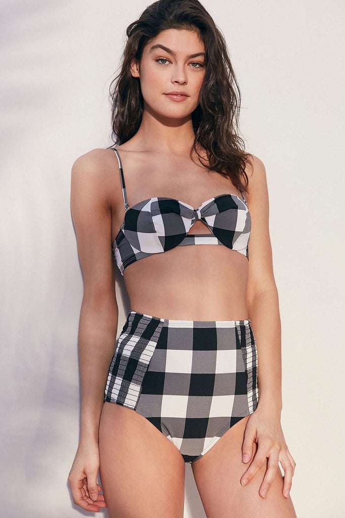 Out From Under Gingham Smocked Bikini Bottom ($52) and Out From Under Gingham Smocked Bikini Top ($48)
