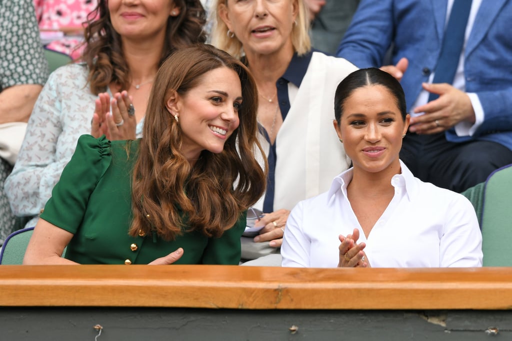 Meghan Markle and Kate Middleton at Wimbledon 2019 Pictures