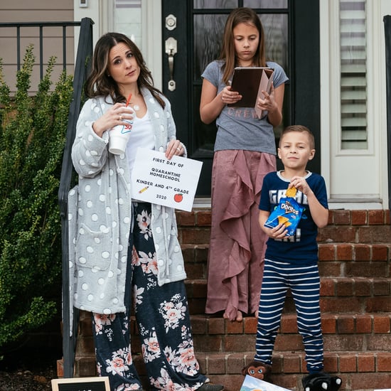 Mom's First Day of Quarantine Homeschool Funny Photo