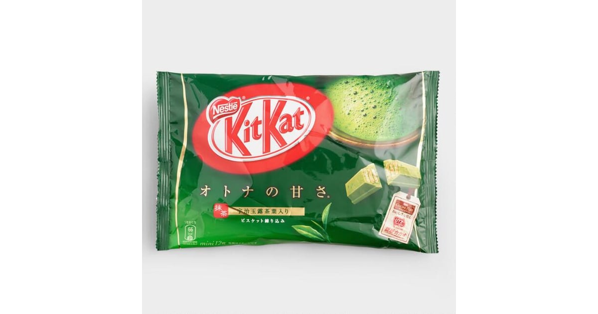 Nestle Matcha Green Tea Kit Kat Bar Best Japanese Candy at Cost Plus World Market POPSUGAR