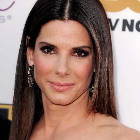 Sandra Bullock Hair and Makeup Critics' Choice Awards 2014