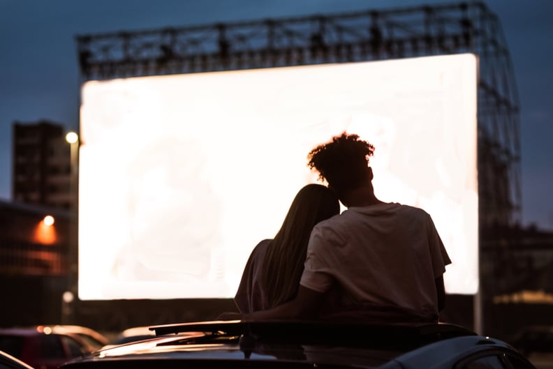 Make out at a drive-in theater.