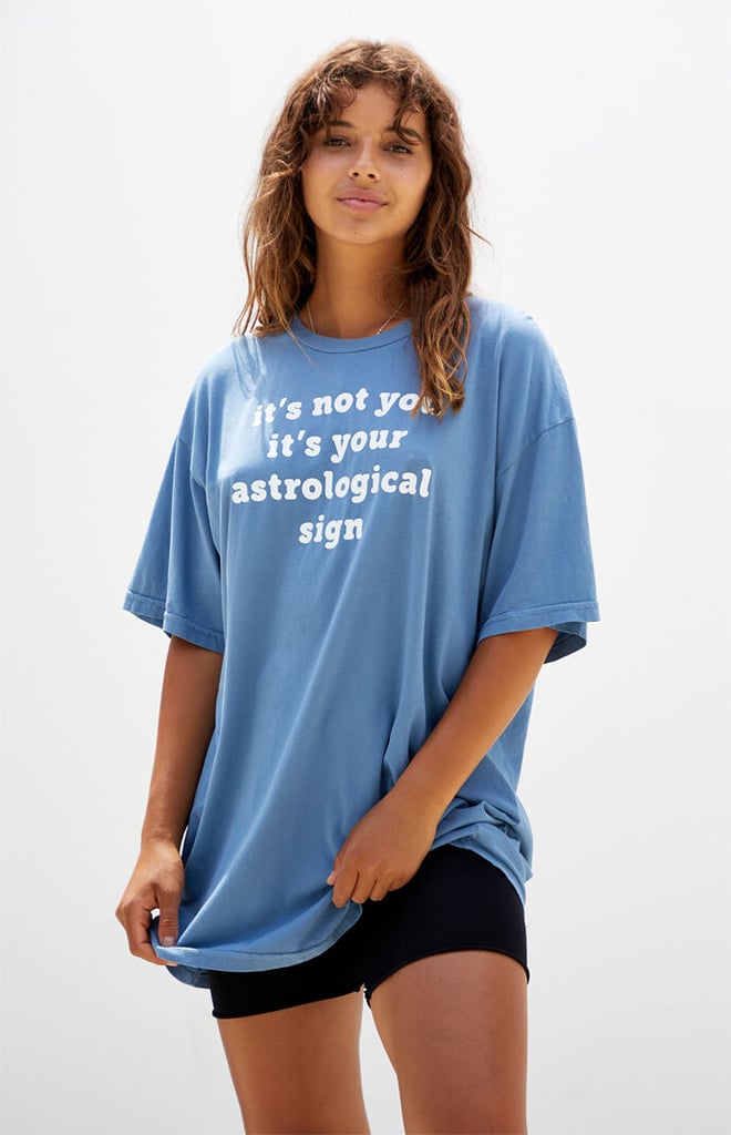 PacSun Astrological Sign Oversized T-Shirt