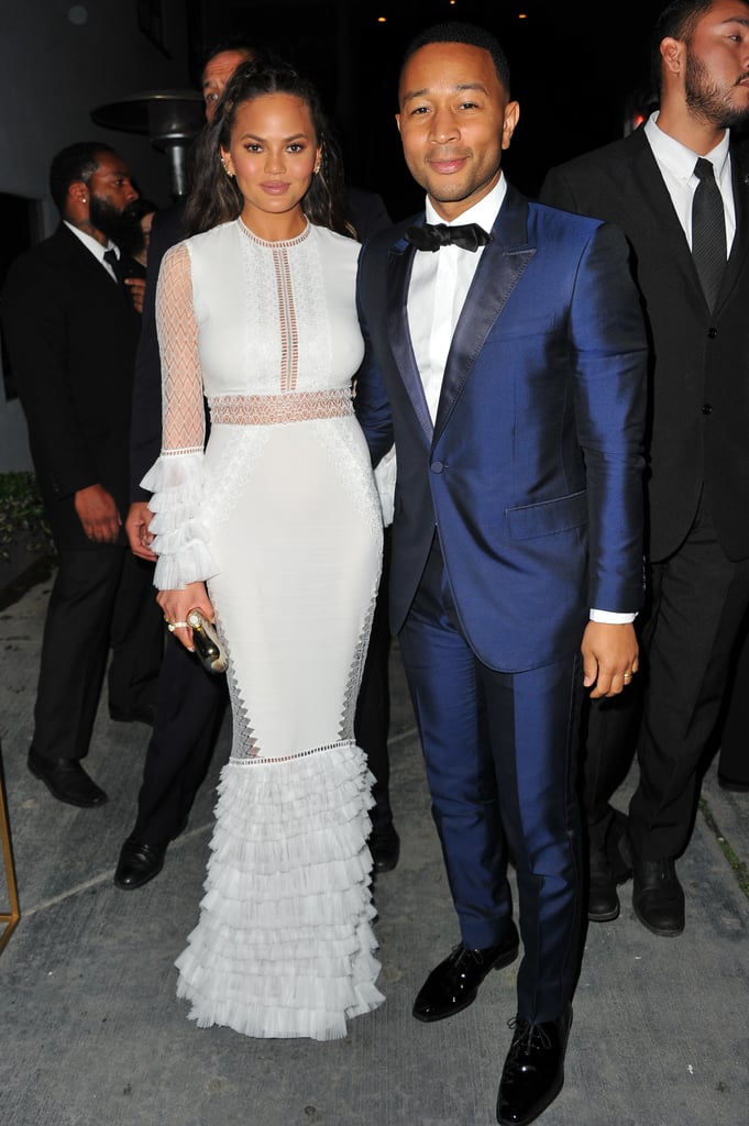 Chrissy Teigen and John Legend at Art of Elysium Gala 2017