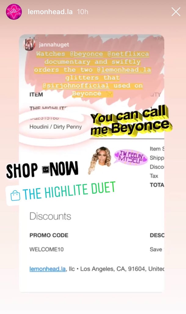 Beyoncé's Coachella 2018 Makeup