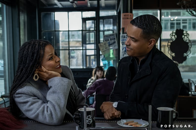 Keesha Sharp as Harper Bennet and Larenz Tate as Councilman Tate in "Power Book II: Ghost" Season 3