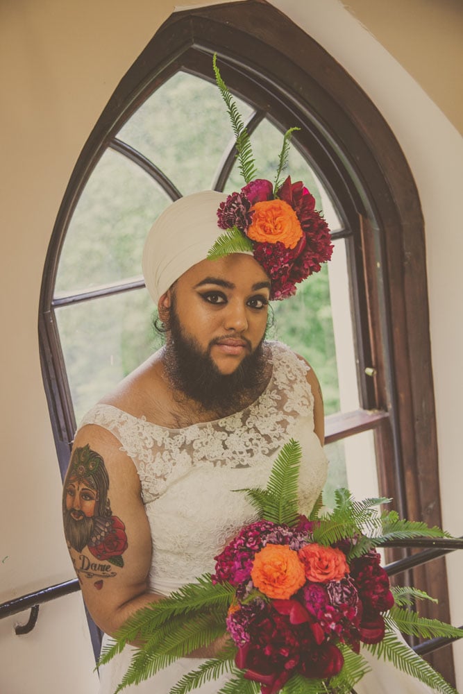 This Bearded Bride Will Change the Way You Perceive Beauty This Bearded Bride Will Change the Way You Perceive Beauty