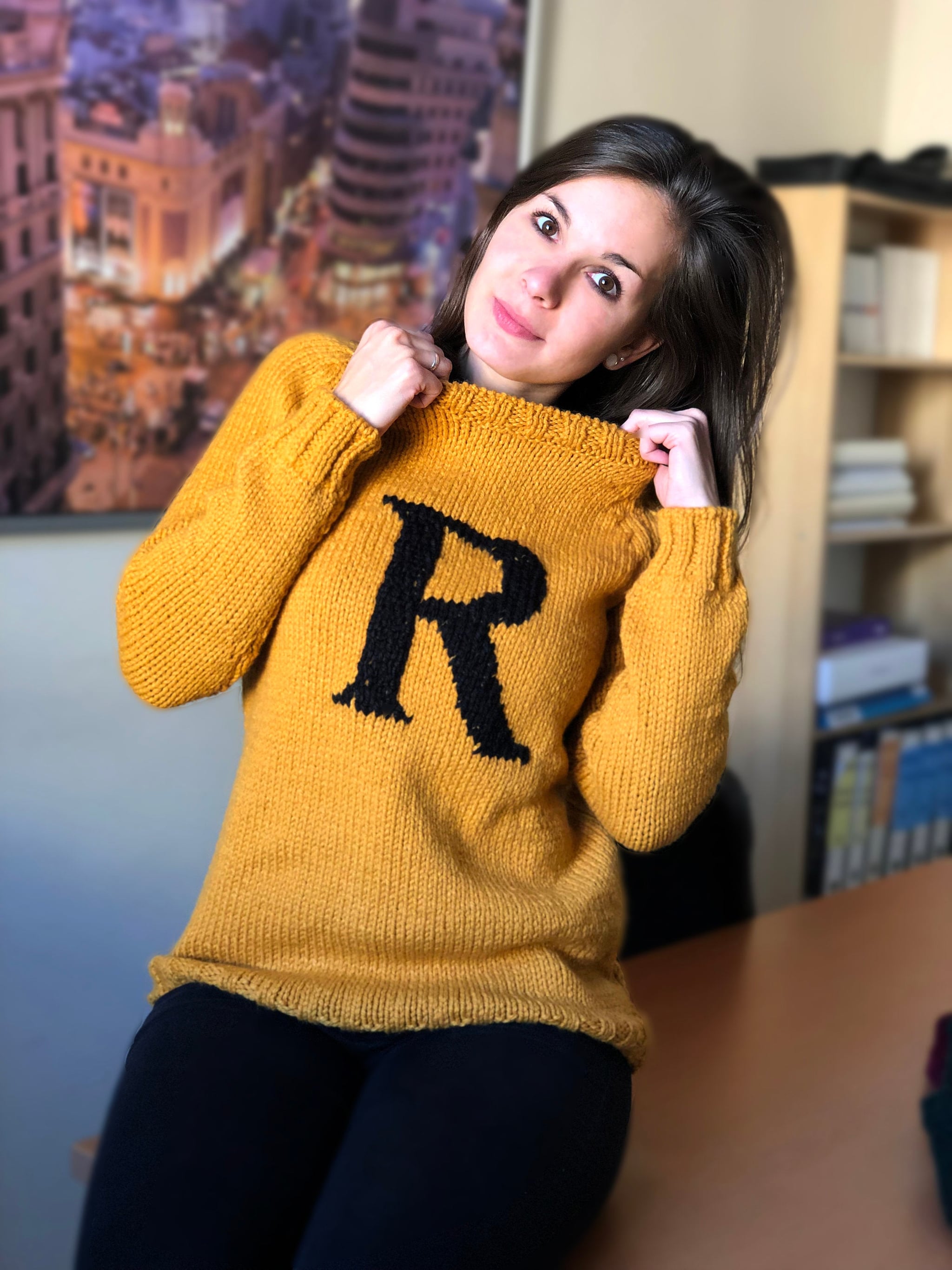 etsy weasley sweater