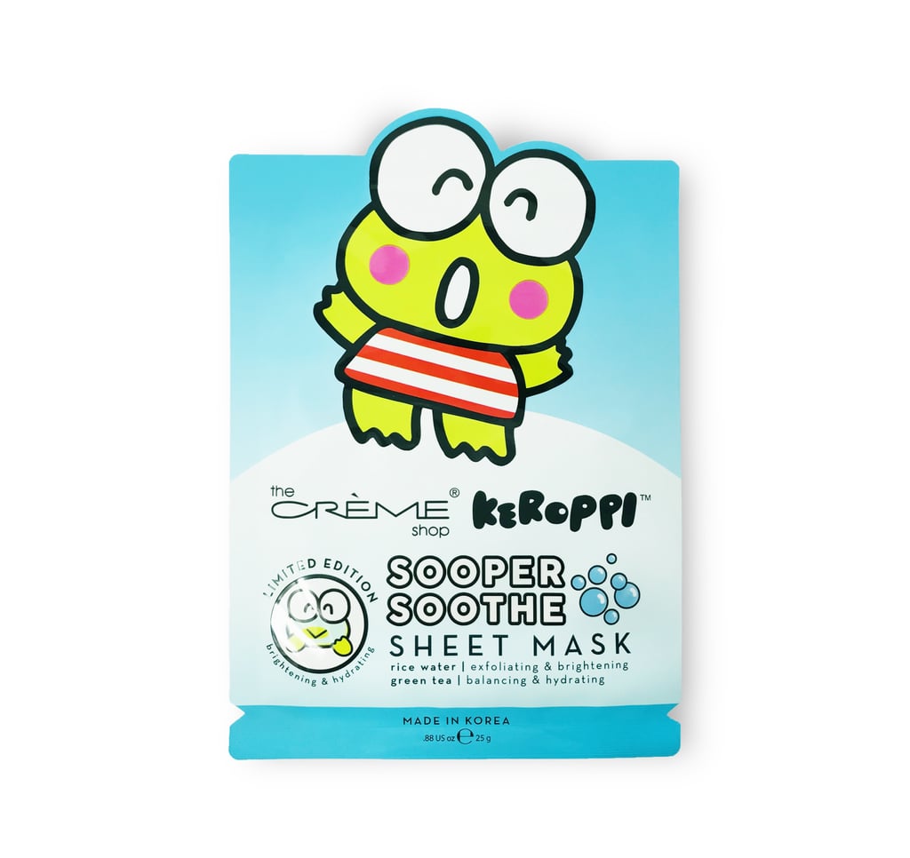 Keroppi Sooper Soothe Sheet Mask ($4)