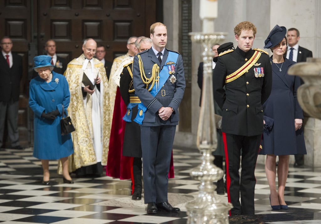 Kate Middleton and Prince William at St. Paul's Cathedral