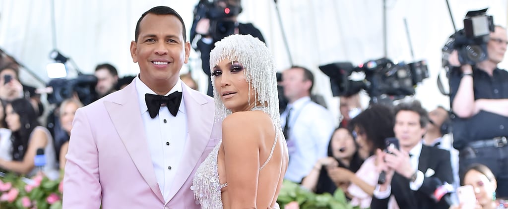 Jennifer Lopez and Alex Rodriguez at the 2019 Met Gala