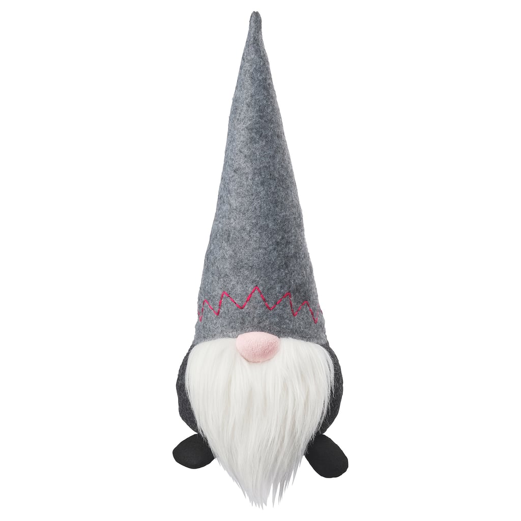 Vinterfest Gray Santa Claus Decoration