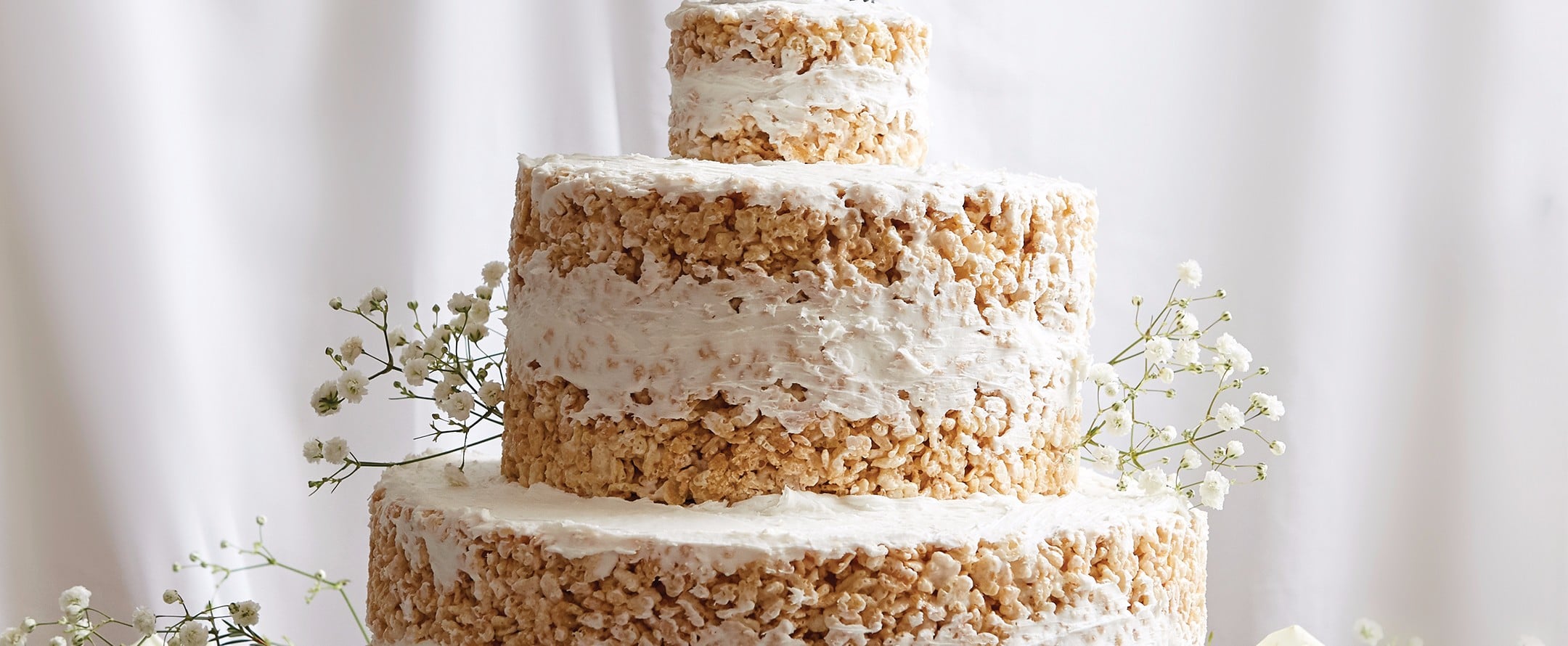 No-Bake Rice Krispies Wedding Cake Recipe | PS Food